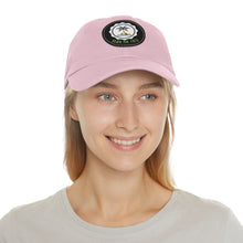 Load image into Gallery viewer, Dad Hat with Leather Patch (Round)