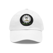 Load image into Gallery viewer, Dad Hat with Leather Patch (Round)