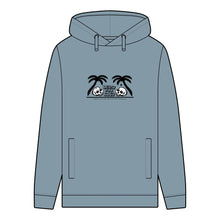 Load image into Gallery viewer, Twin Skulls Organic Hoodie