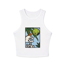 Load image into Gallery viewer, Falling Coco Art Women's Micro Rib Racer Tank Top