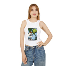 Load image into Gallery viewer, Falling Coco Art Women's Micro Rib Racer Tank Top