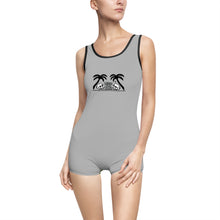 Load image into Gallery viewer, Twin Skulls Women's Vintage Surf Suit