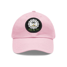 Load image into Gallery viewer, Dad Hat with Leather Patch (Round)