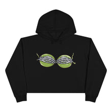 Load image into Gallery viewer, Skelly Hands Crop Hoodie