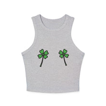 Load image into Gallery viewer, St Pattys Day Rib Racer Tank Top
