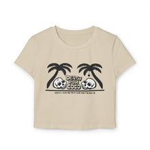 Load image into Gallery viewer, Twin Skull Women's Baby Tee