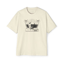 Load image into Gallery viewer, Vintage Surf Vibe Men's Oversized Tee One Fin One Fear