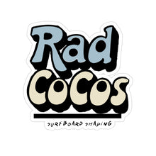 Load image into Gallery viewer, Rad Cocos Outdoor Stickers | Die-Cut Decals for Surfboards, Cars, Laptops, Water Bottles & More!