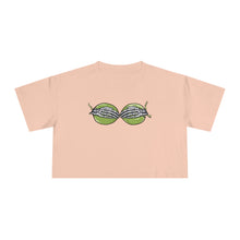 Load image into Gallery viewer, Skelly Cover Hands Women's Crop Tee
