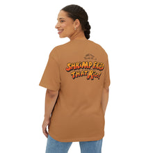 Load image into Gallery viewer, Funny Unisex Oversized Boxy Tee - 'Shrimp Fried That Rice!'