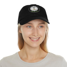 Load image into Gallery viewer, Dad Hat with Leather Patch (Round)