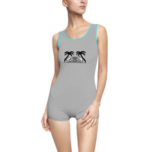 Load image into Gallery viewer, Twin Skulls Women's Vintage Surf Suit