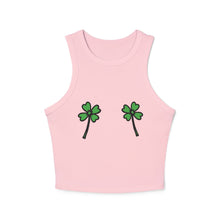 Load image into Gallery viewer, St Pattys Day Rib Racer Tank Top
