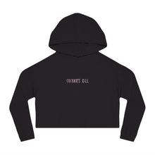 Load image into Gallery viewer, PINKY Women’s Cropped Hooded Sweatshirt