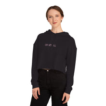 Load image into Gallery viewer, PINKY Women’s Cropped Hooded Sweatshirt