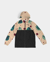Load image into Gallery viewer, blackbg Men's All-Over Print Windbreaker
