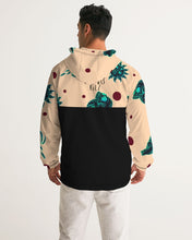 Load image into Gallery viewer, blackbg Men's All-Over Print Windbreaker