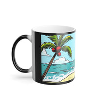 Load image into Gallery viewer, Color Morphing Skeleton Beach Mug - 11oz Tropical Vibe Coffee Cup