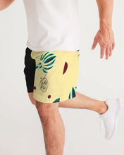 Load image into Gallery viewer, blackbg Men's All-Over Print Jogger Shorts