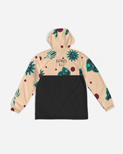 Load image into Gallery viewer, blackbg Men's All-Over Print Windbreaker