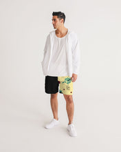 Load image into Gallery viewer, blackbg Men's All-Over Print Jogger Shorts