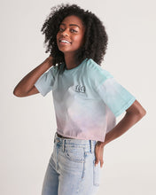 Load image into Gallery viewer, GS. Coco South Beach Tie dye Women's Lounge Cropped Tee