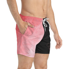Load image into Gallery viewer, Pinkish Blacked Classic Trunk - 70s style swim trunks