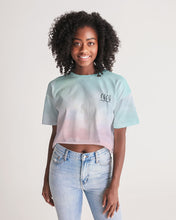 Load image into Gallery viewer, GS. Coco South Beach Tie dye Women's Lounge Cropped Tee