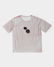 Load image into Gallery viewer, Wavy Tee Pink Brushed skull