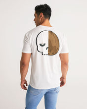 Load image into Gallery viewer, Anything Tee Half Skull Half nut