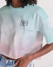 Load image into Gallery viewer, GS. Coco South Beach Tie dye Women's Lounge Cropped Tee