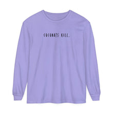Load image into Gallery viewer, coconuts kill Unisex WAVY Long Sleeve T-Shirt