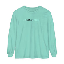 Load image into Gallery viewer, coconuts kill Unisex WAVY Long Sleeve T-Shirt