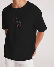 Load image into Gallery viewer, Wavy Tee Pink Cracked skull