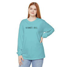 Load image into Gallery viewer, coconuts kill Unisex WAVY Long Sleeve T-Shirt