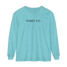 Load image into Gallery viewer, coconuts kill Unisex WAVY Long Sleeve T-Shirt