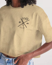 Load image into Gallery viewer, GS. Sandy Puck Women's Lounge Cropped Tee