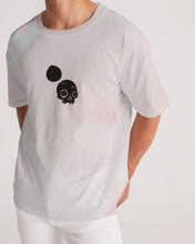 Load image into Gallery viewer, Wavy Tee Pink Brushed skull