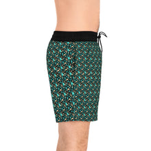 Load image into Gallery viewer, Dolphin Turqt Print Boardshorts

