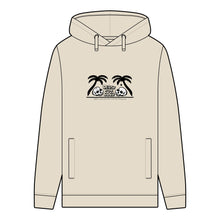 Load image into Gallery viewer, Twin Skulls Organic Hoodie
