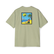 Load image into Gallery viewer, St Patty Hit by Coconut Men&#39;s Heavy Oversized Tee
