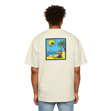 Load image into Gallery viewer, St Patty Hit by Coconut Men&#39;s Heavy Oversized Tee
