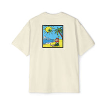 Load image into Gallery viewer, St Patty Hit by Coconut Men&#39;s Heavy Oversized Tee
