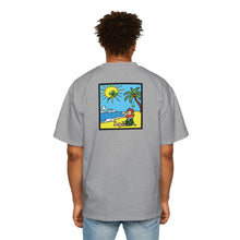 Load image into Gallery viewer, St Patty Hit by Coconut Men&#39;s Heavy Oversized Tee
