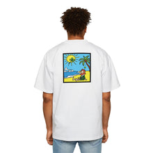 Load image into Gallery viewer, St Patty Hit by Coconut Men&#39;s Heavy Oversized Tee
