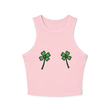 Load image into Gallery viewer, St Pattys Day Rib Racer Tank Top
