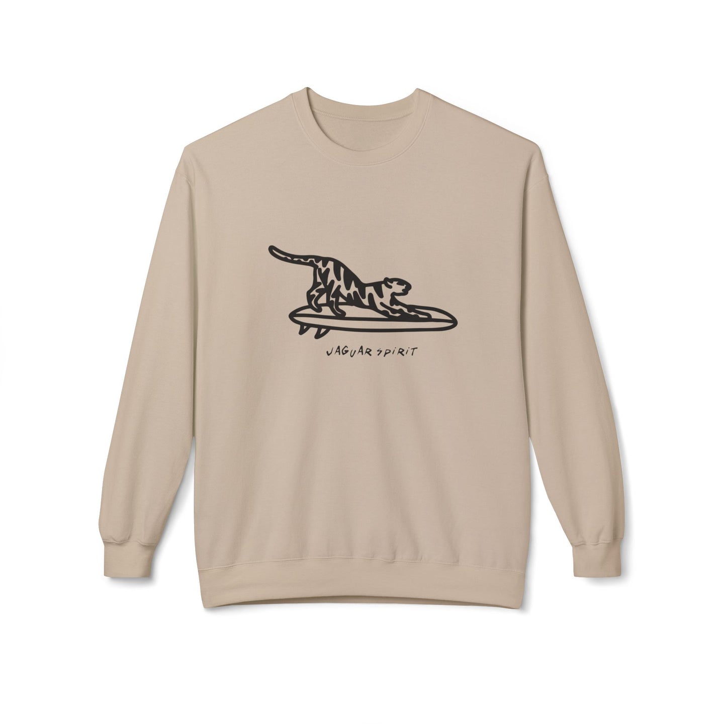 Cat Silhouette Crewneck Sweatshirt | Cozy Fleece Top for Cat Lovers | Perfect Gift for Birthdays, Holidays, Casual Wear