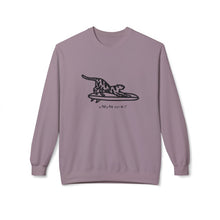 Load image into Gallery viewer, Cat Silhouette Crewneck Sweatshirt | Cozy Fleece Top for Cat Lovers | Perfect Gift for Birthdays, Holidays, Casual Wear
