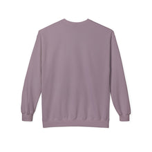 Load image into Gallery viewer, Cat Silhouette Crewneck Sweatshirt | Cozy Fleece Top for Cat Lovers | Perfect Gift for Birthdays, Holidays, Casual Wear
