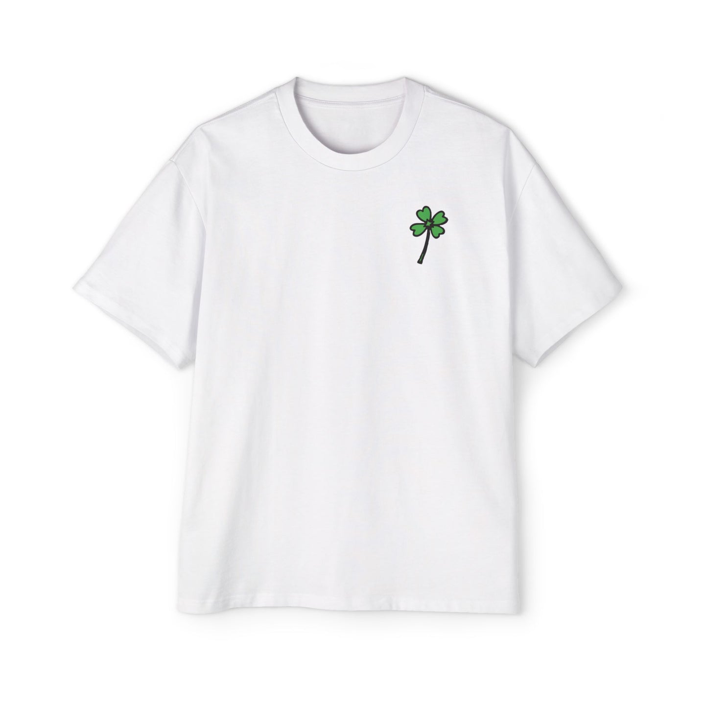St Patty Hit by Coconut Men's Heavy Oversized Tee